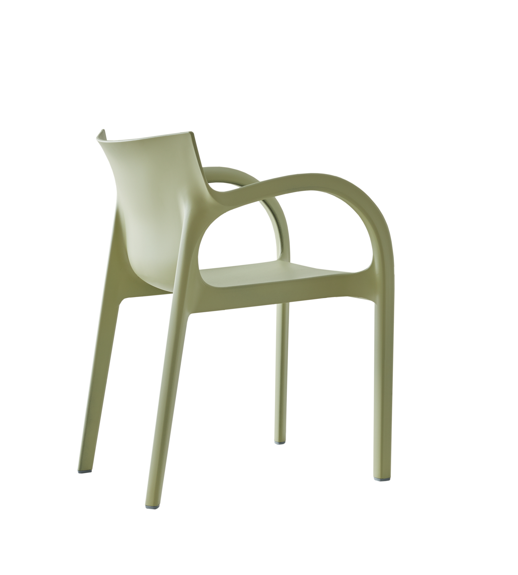 Poppystar Outdoor Chair Stackable Set of 4 Segis green Poppystar Outdoor Chair Stackable Set of 4 Segis green