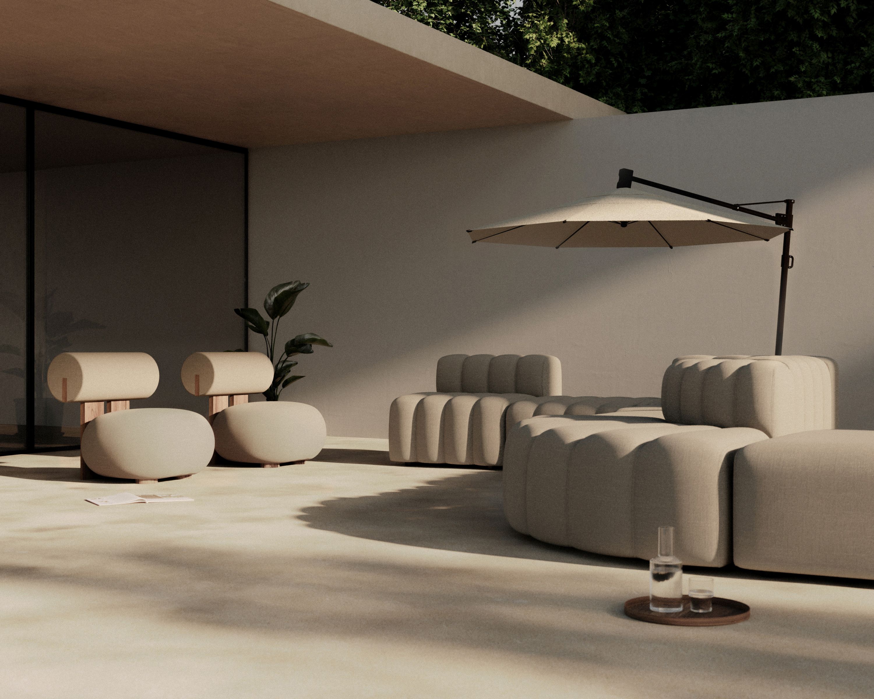 Studio Outdoor Ottoman Norr11