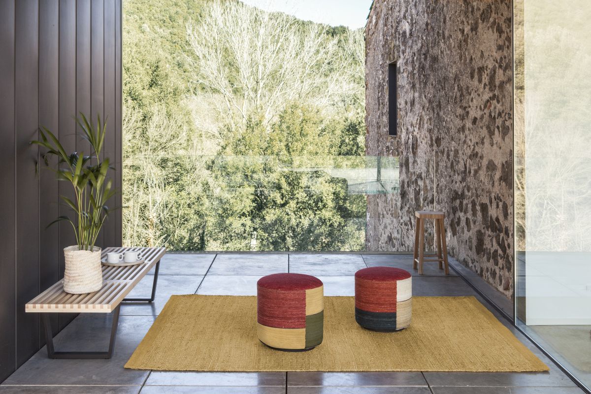 Herb Rug brown 250x350cm Nanimarquina