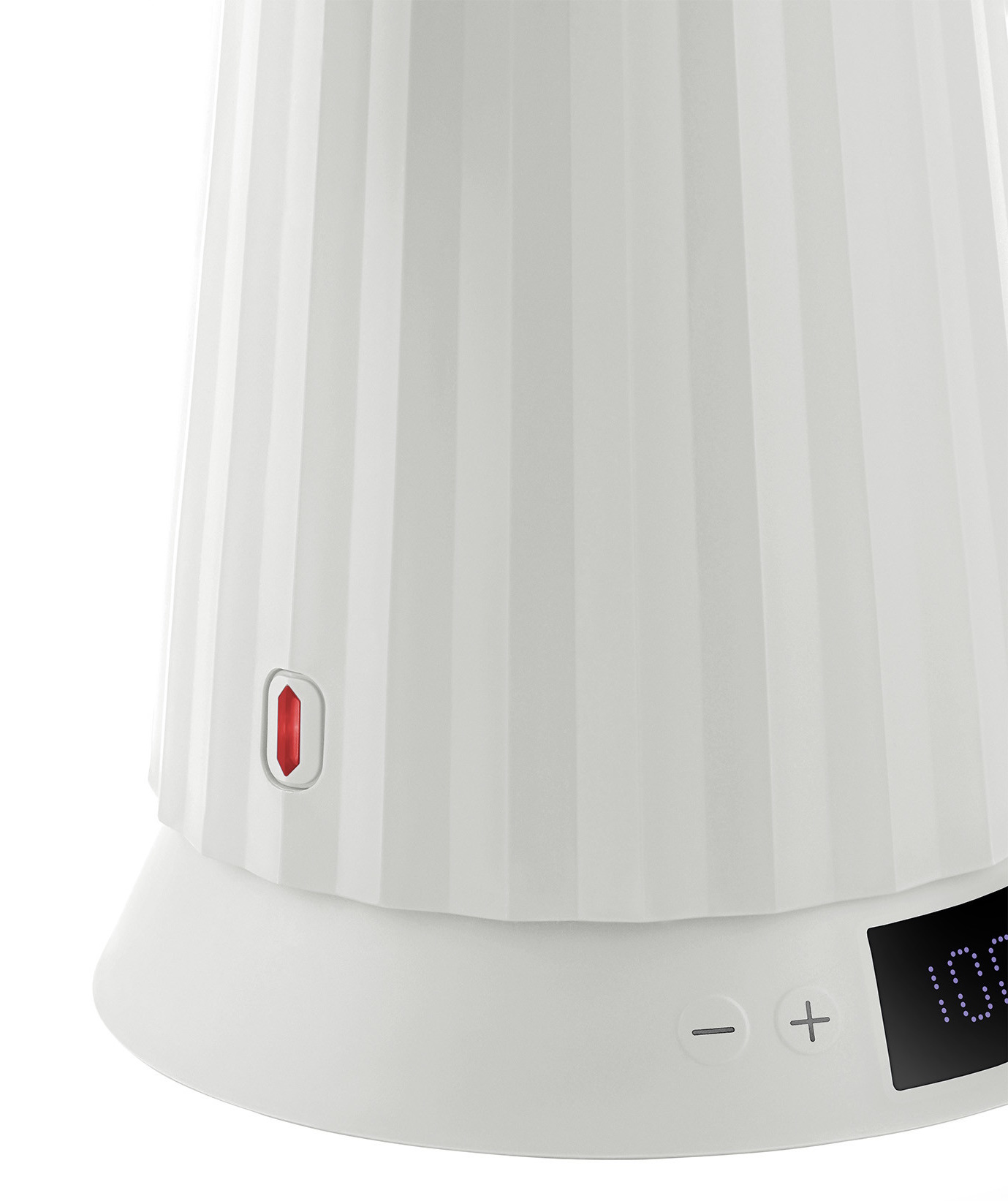 MDL21 Plissé kettle with temperature control Alessi