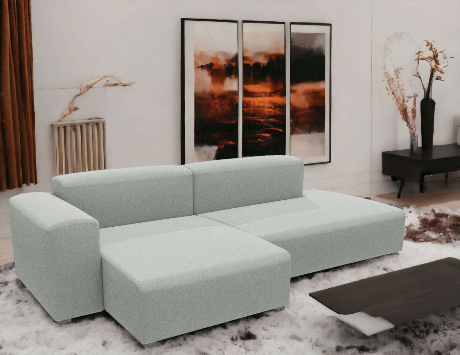 Mags Soft Sofa Low Armrest 2 1/2-Seater Combination 3 Hay 