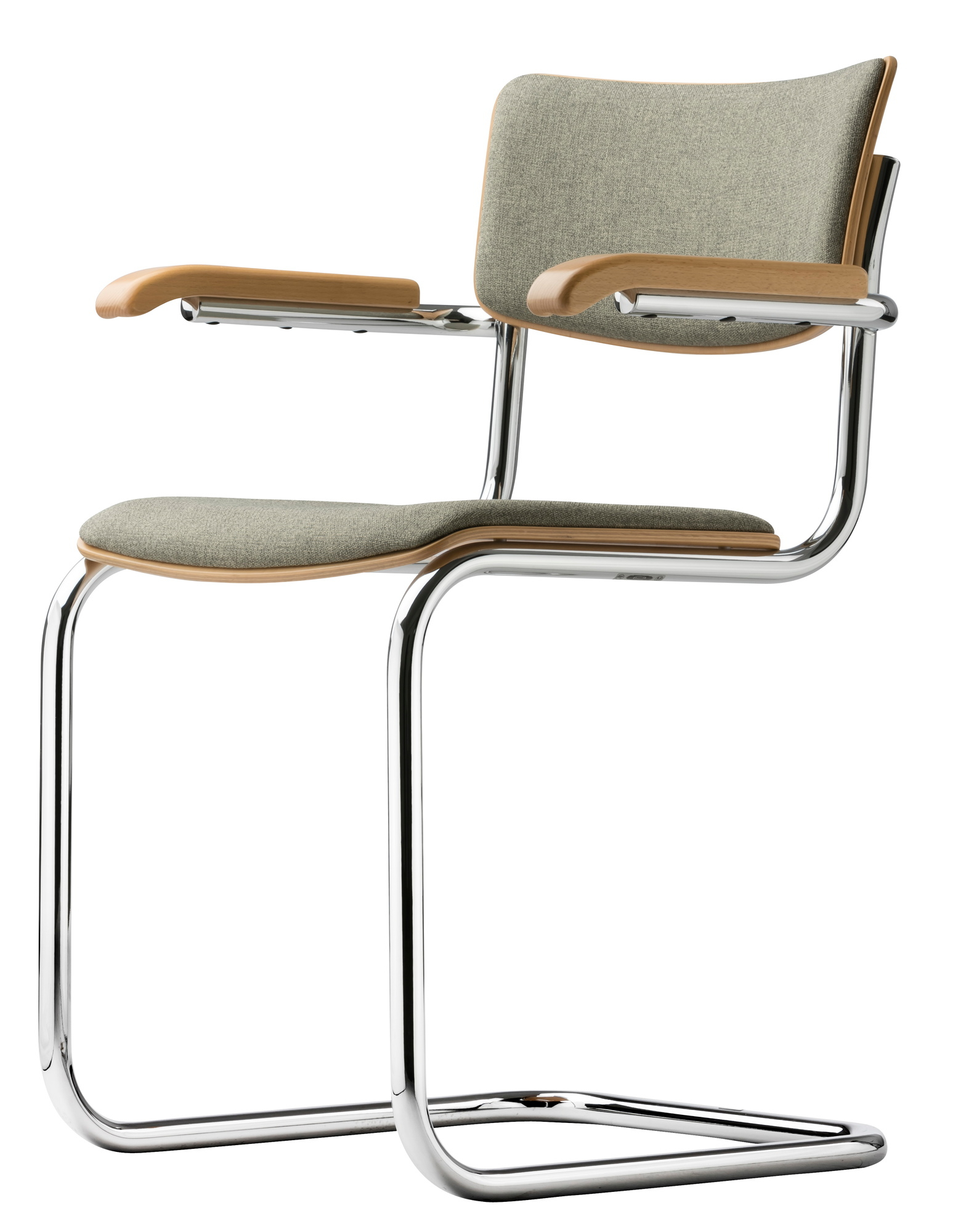 S 43 PVFST Tubular steel classic cantilever Thonet