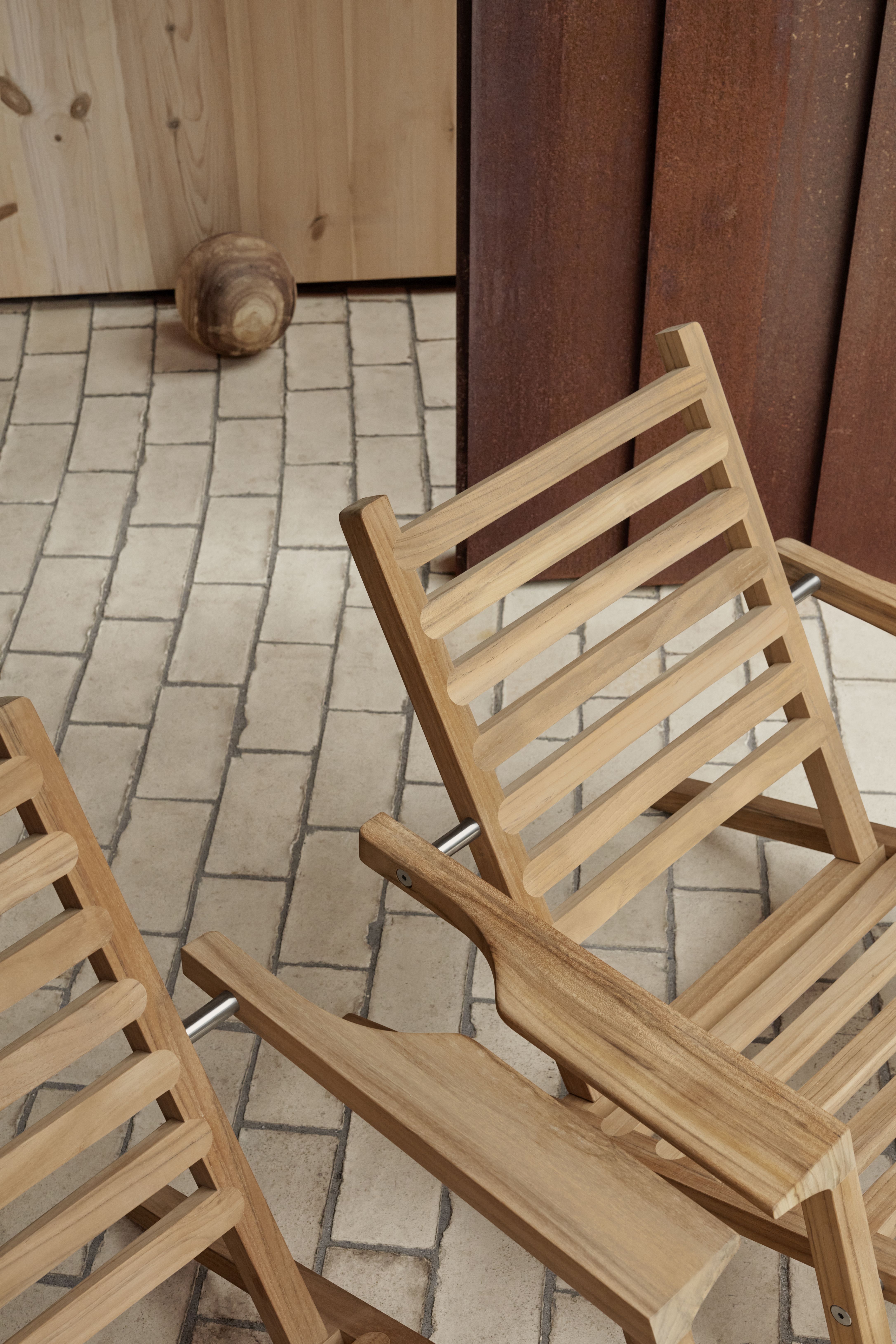 AH603 Deck Chair Teak Carl Hansen & Søn 