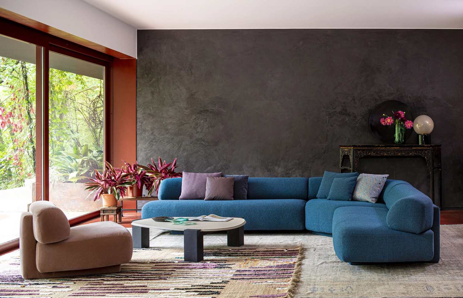 Gogan Sofa 3 seater Combination CA1 Moroso