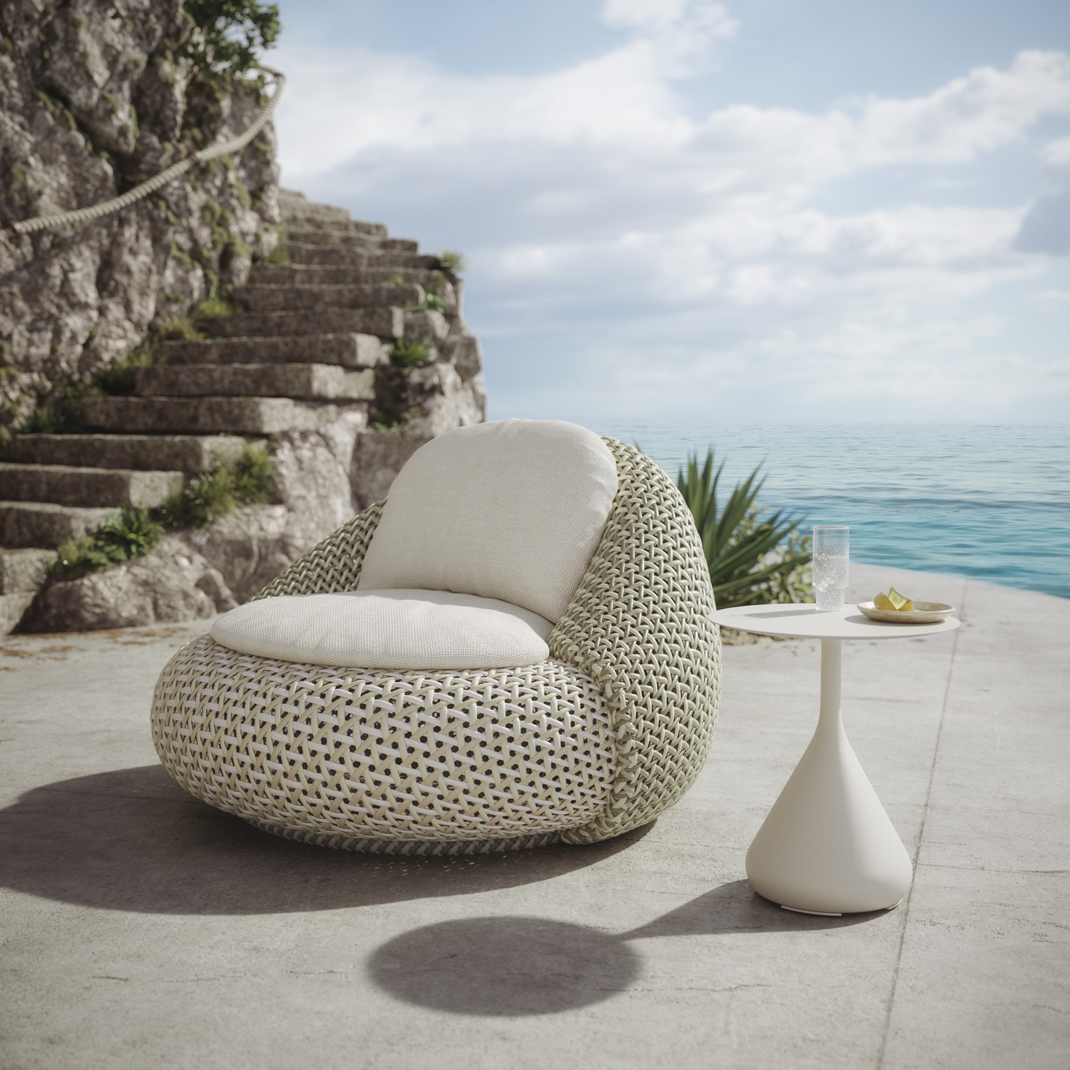 ATOLO Outdoor Lounge chair DEDON