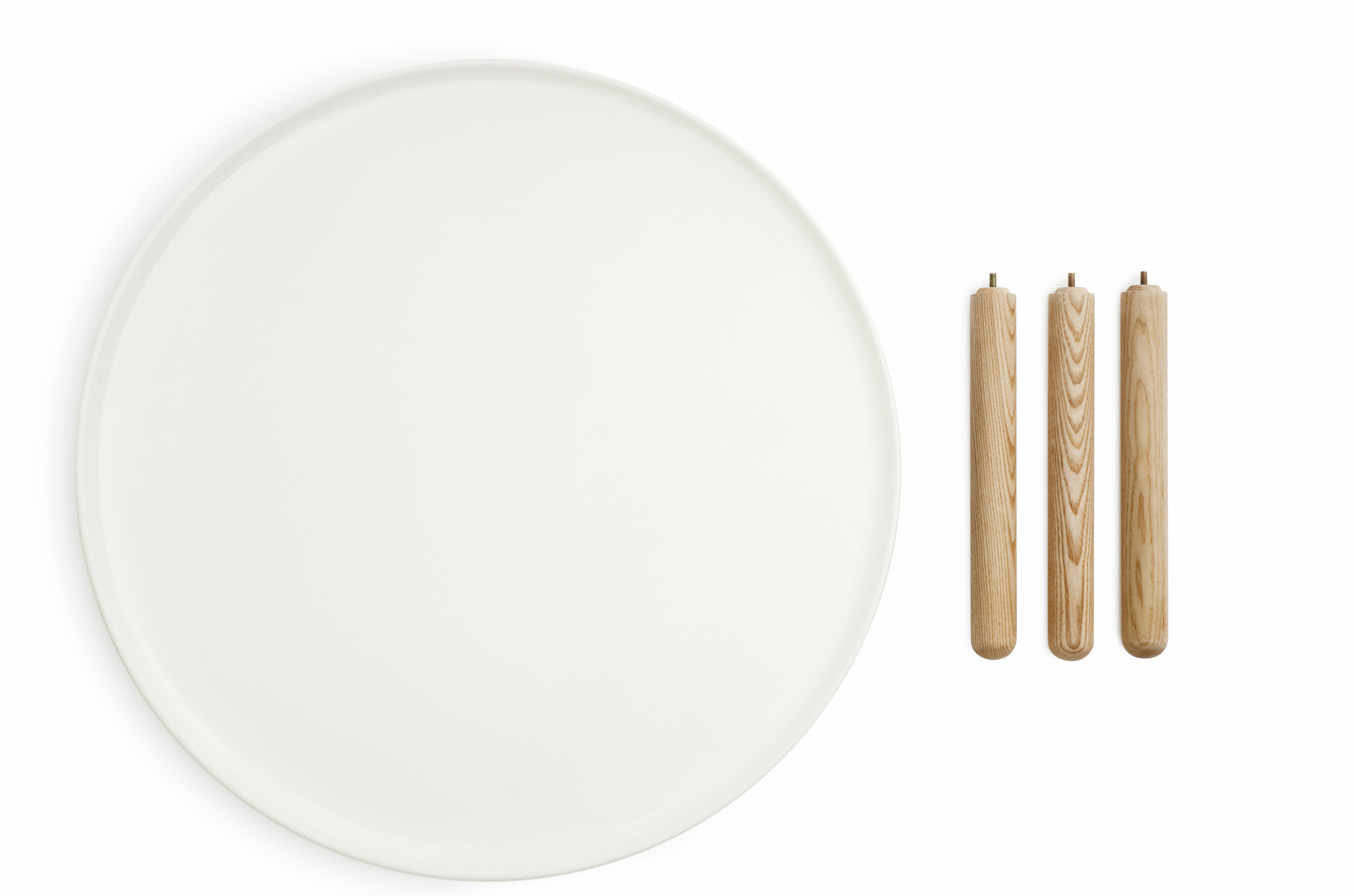 Tablo Table Small Side Table Normann Copenhagen White