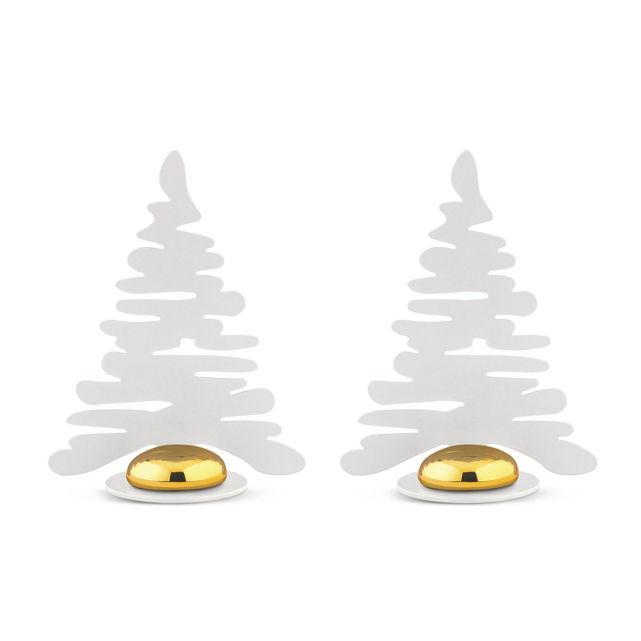 Barkplace Tree Place Card Holder Christmas White Alessi SINGLE PIECE