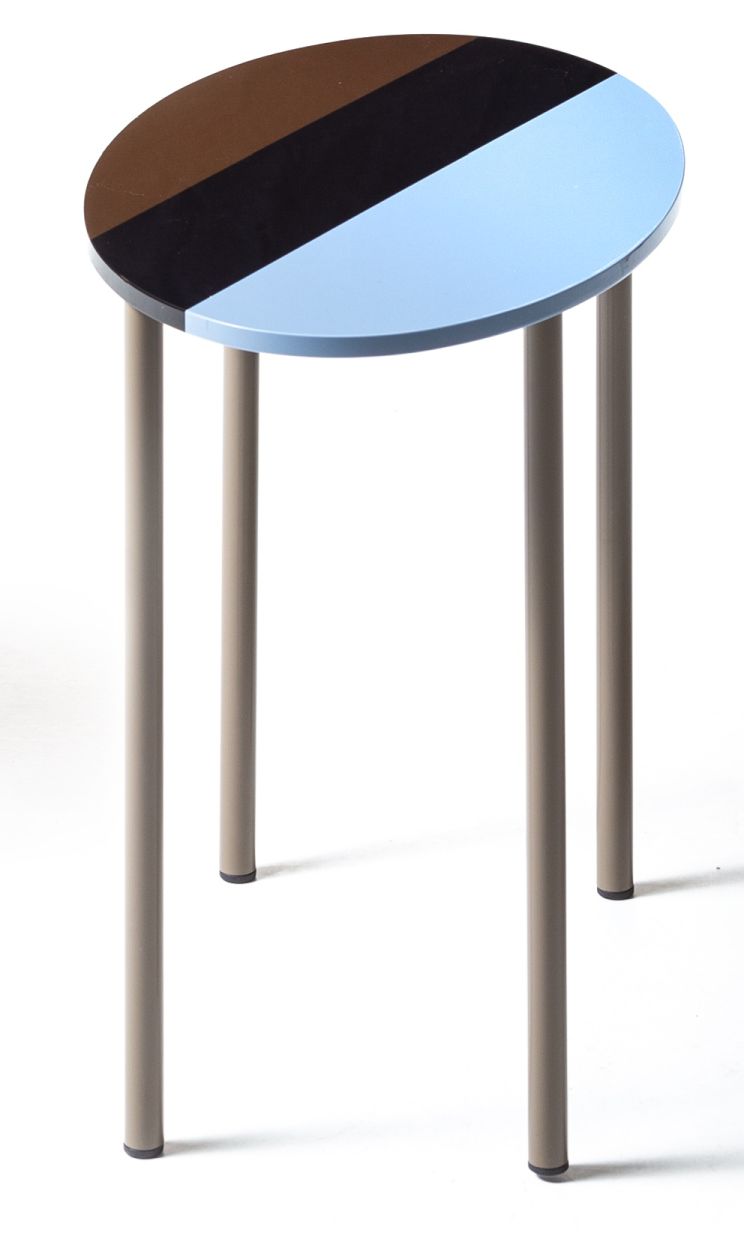 Fishbone Table oval 54x34x50 Moroso