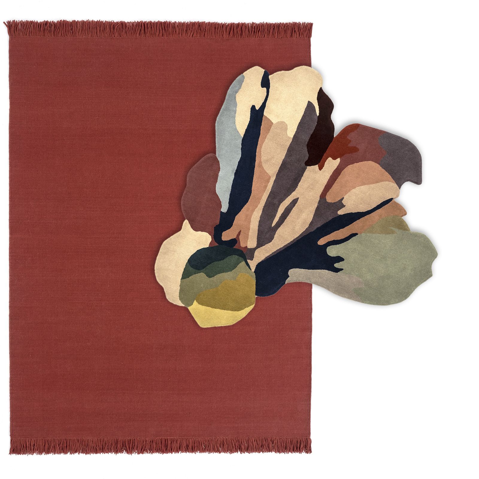 Flora Bloom 1 Carpet 150x166 cm Nanimarquina