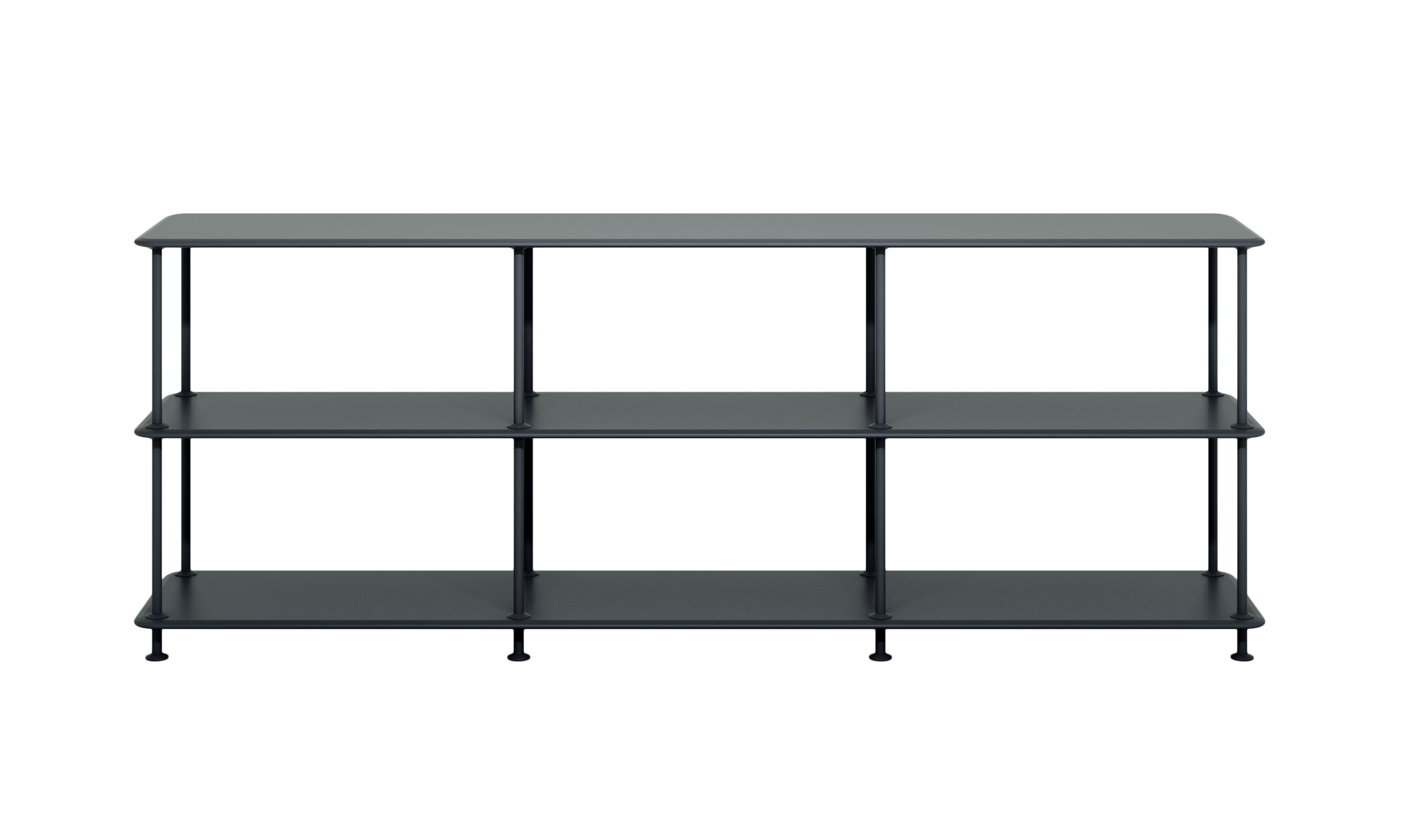 Montana Free Shelf B 203,4 x H 75,8 cm black