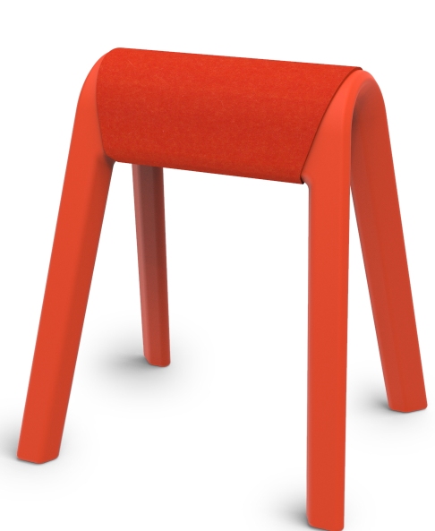 Sitzauflage Program 204 Seat Pad Mango Wilkhahn