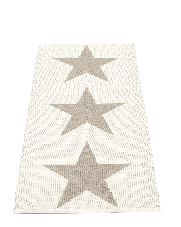 Viggo One Synthetic carpet 70x150 cm Pappelina Mud