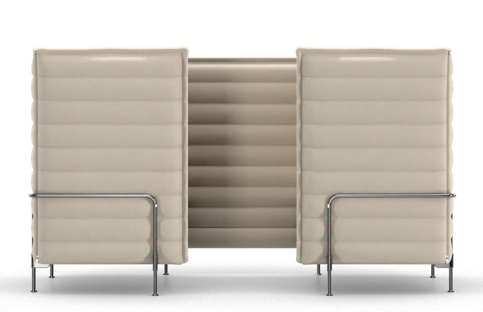 Alcove Cabin Love Seat Highback Sofa Vitra