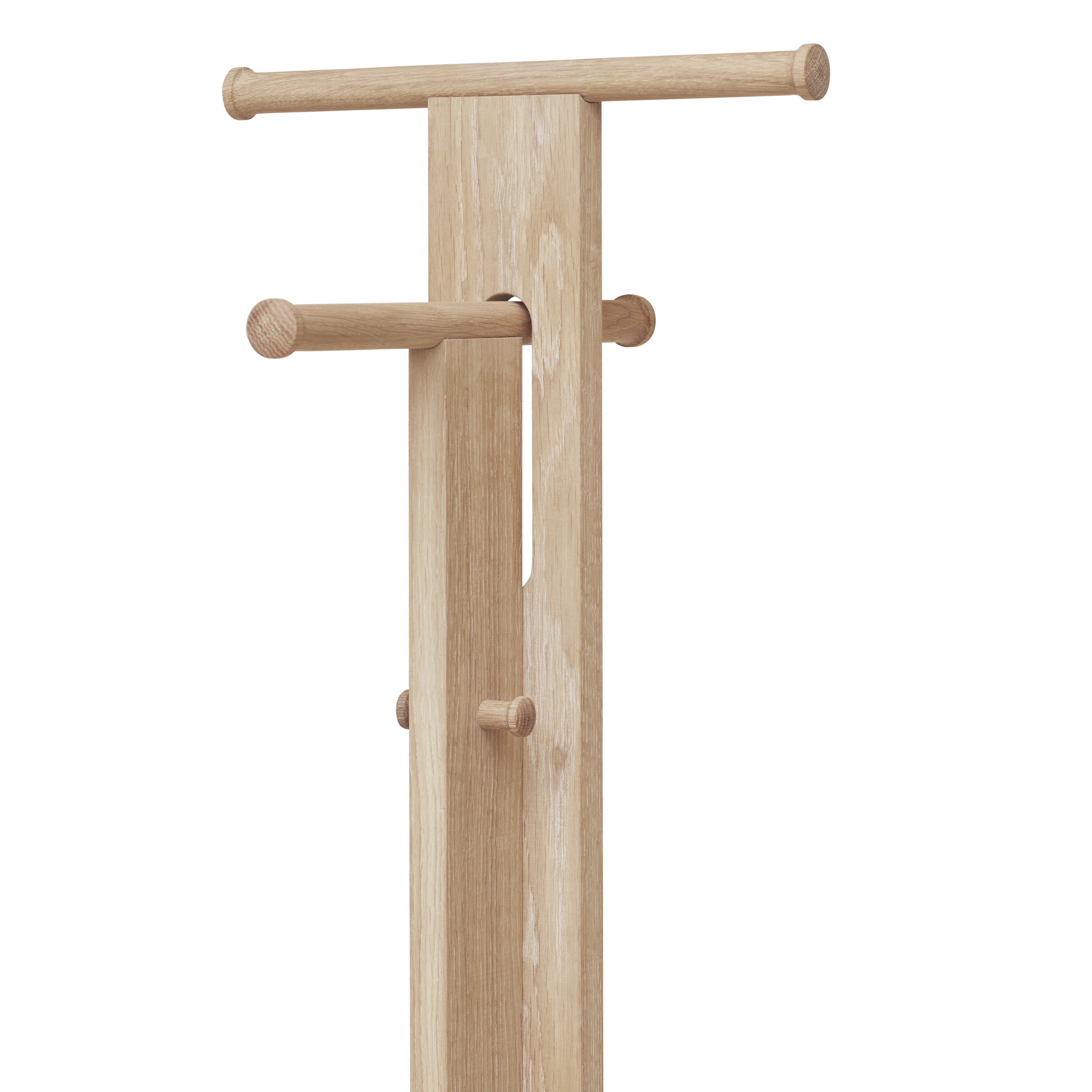 Foyer Coat Rack white oiled Form & Refine