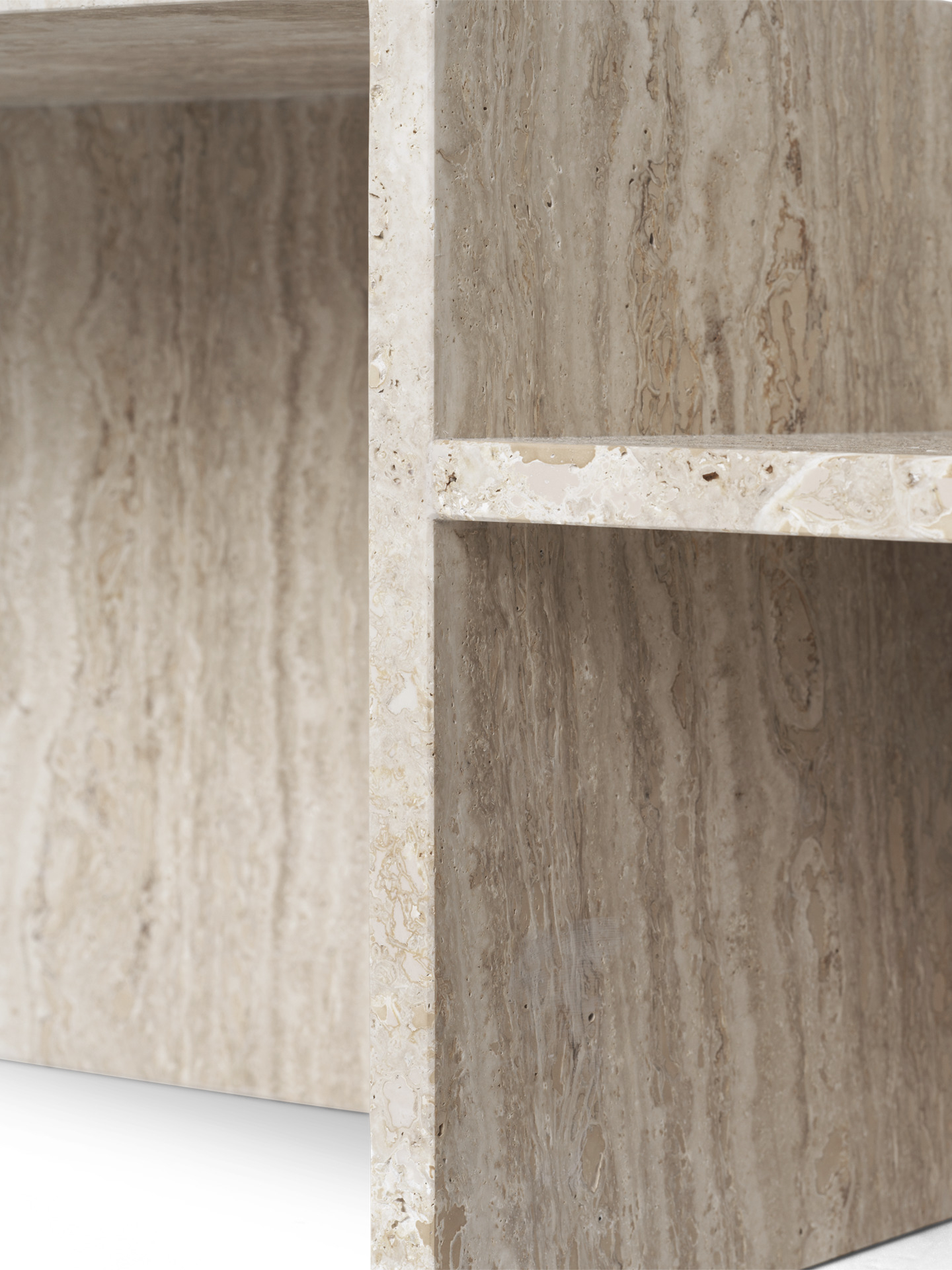 Distinct Coffee Table - Travertine Ferm Living