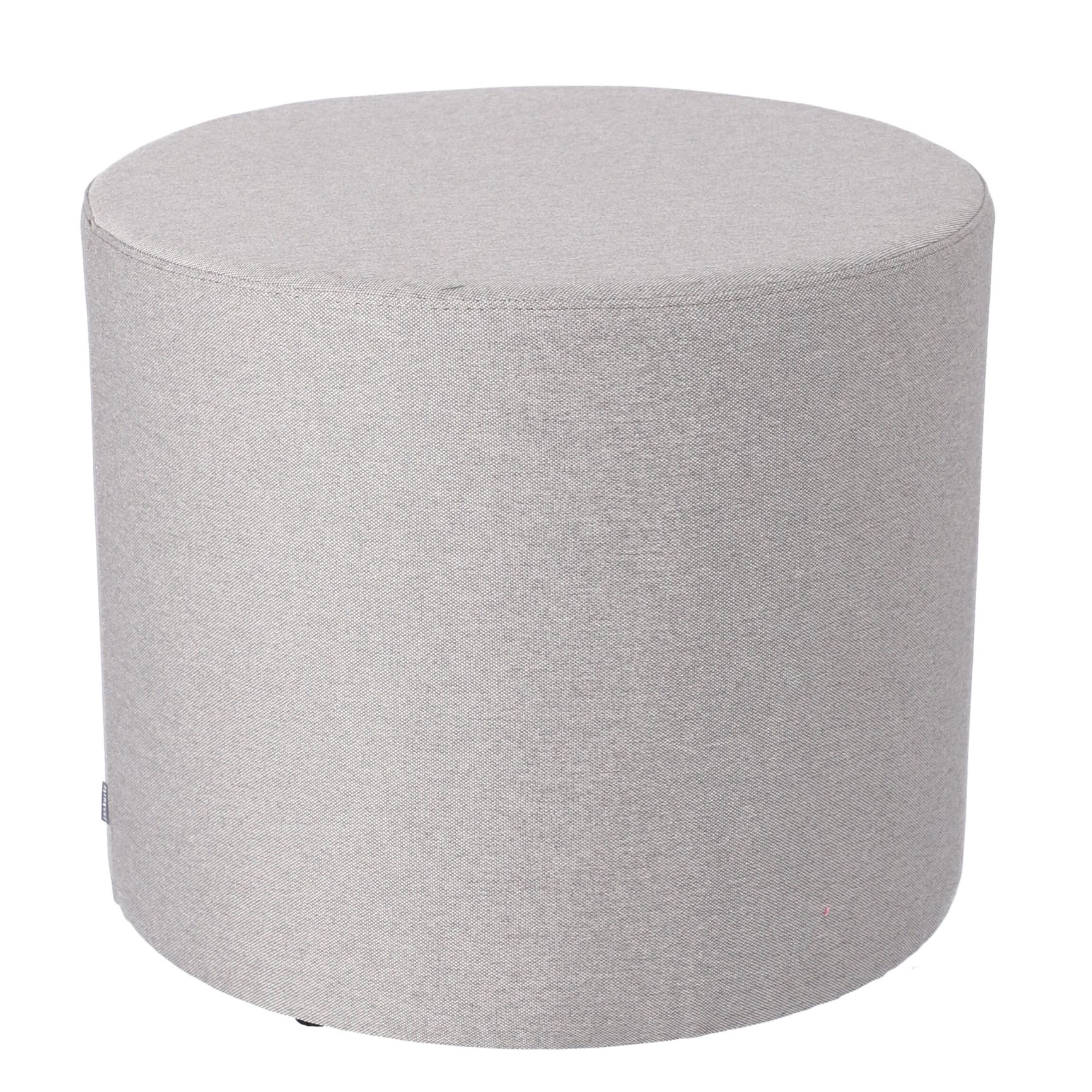 Rondo Pouf Ø 50 Light Grey Jan Kurtz