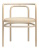 Ash solid wood natural clear lacquered / French Cane Natur
