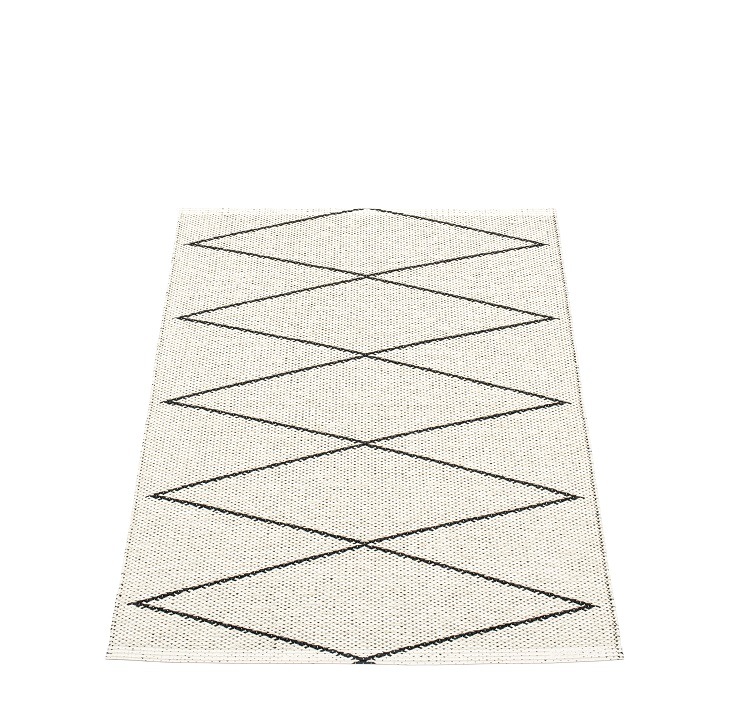 Max Plastic carpet 70x100 cm Pappelina Black