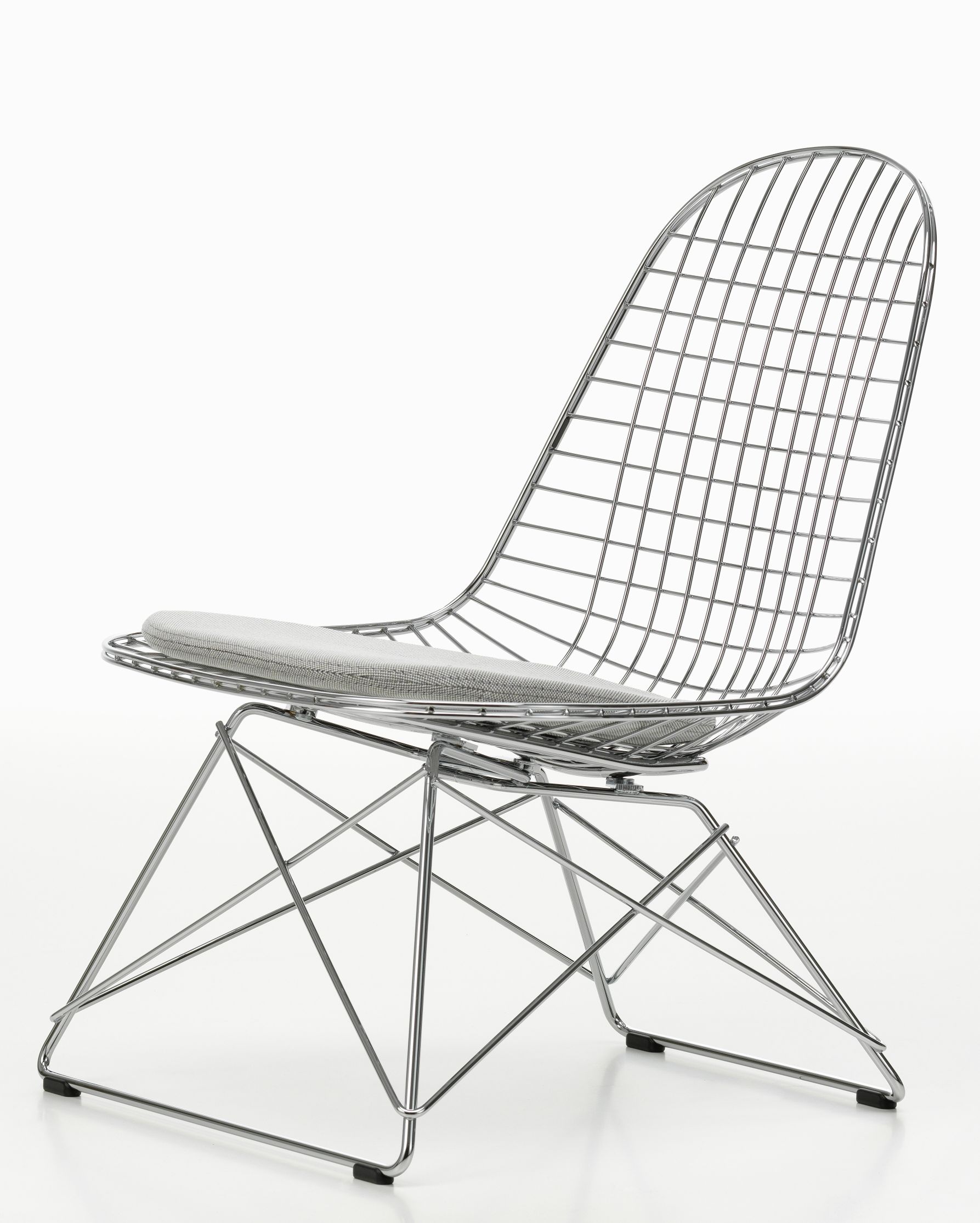 LKR-5 Wire Chair Chair with Seat Cushion Vitra
