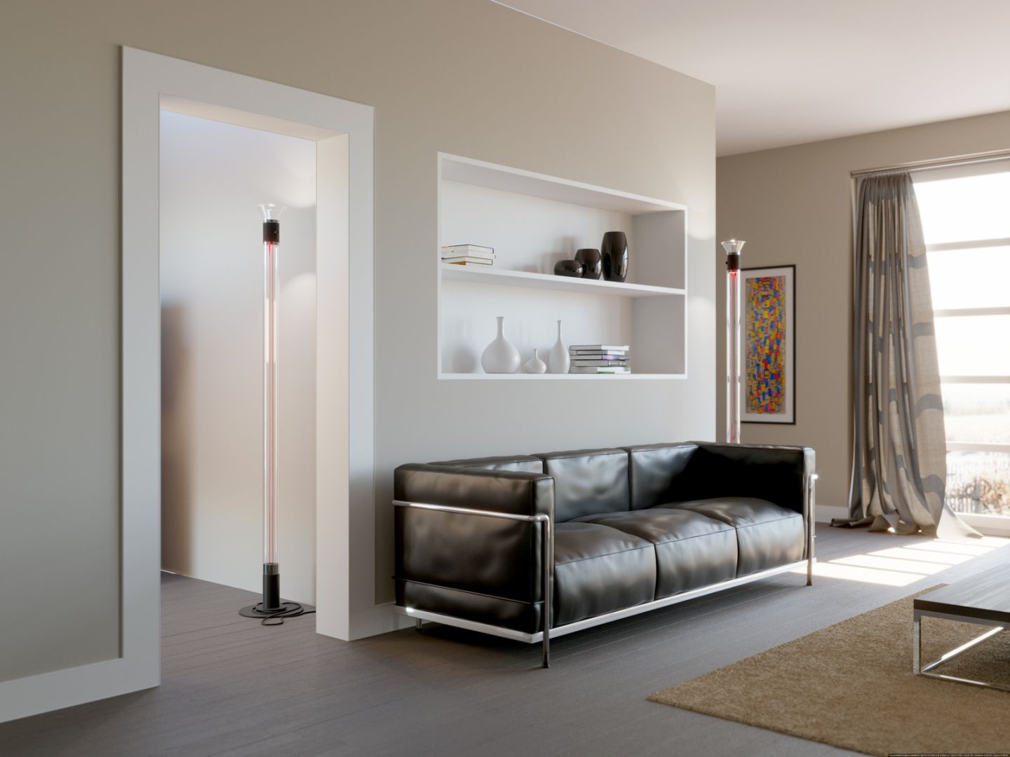 Dia floor lamp Martinelli Luce