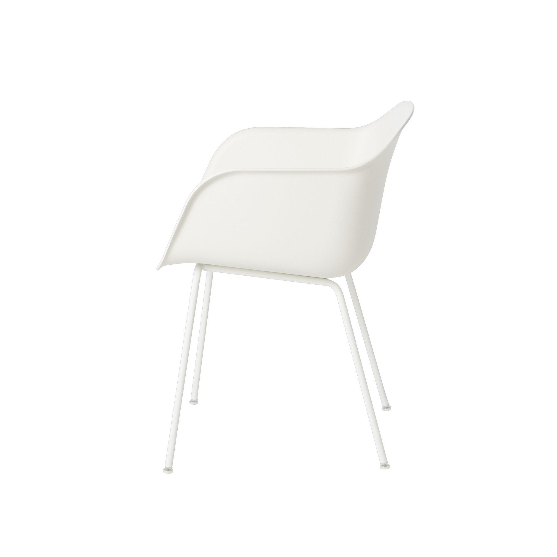 Fiber Armchair Tube Base Chair Muuto