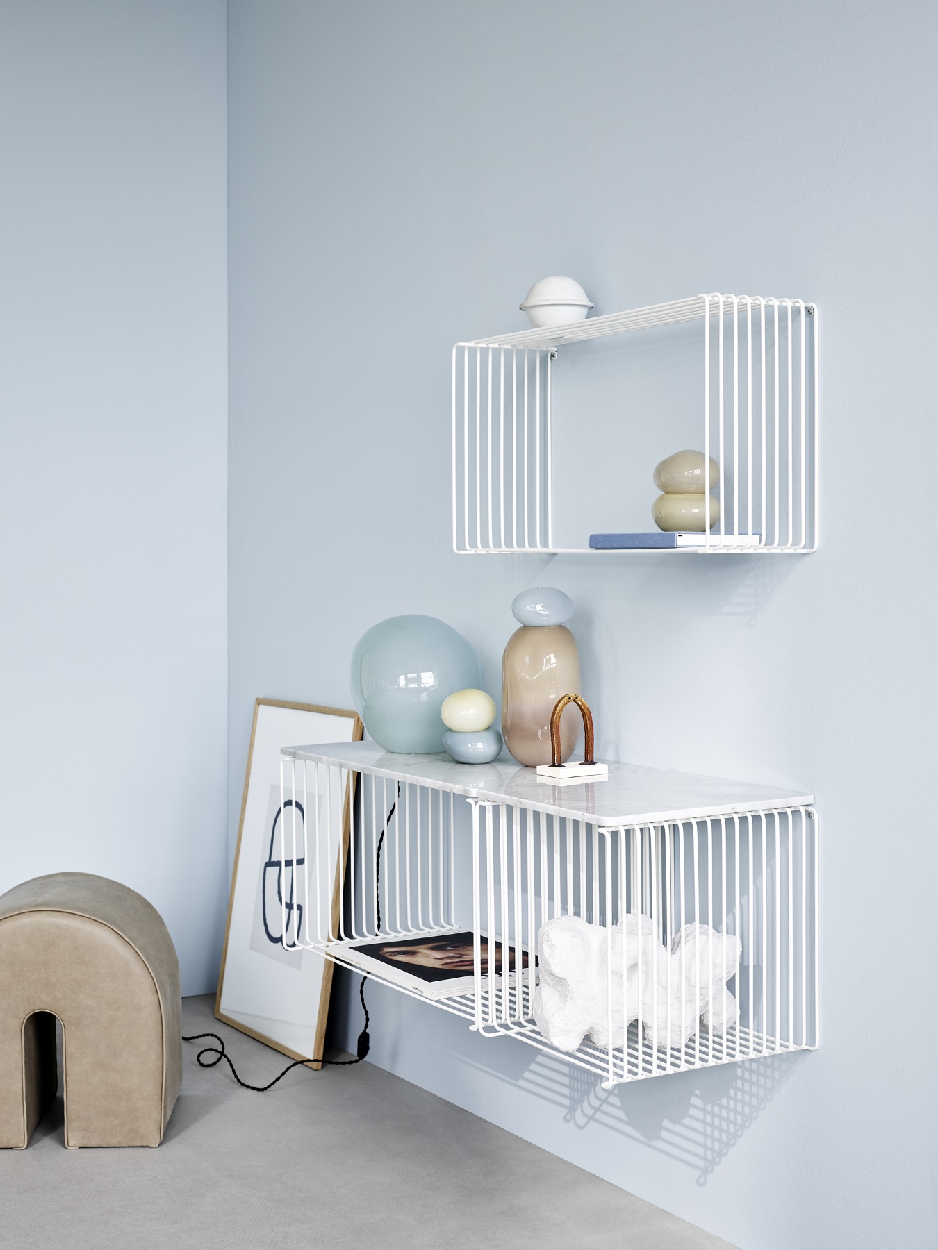 Panton Wire Extended shelving system D35 Montana QUICK SHIP