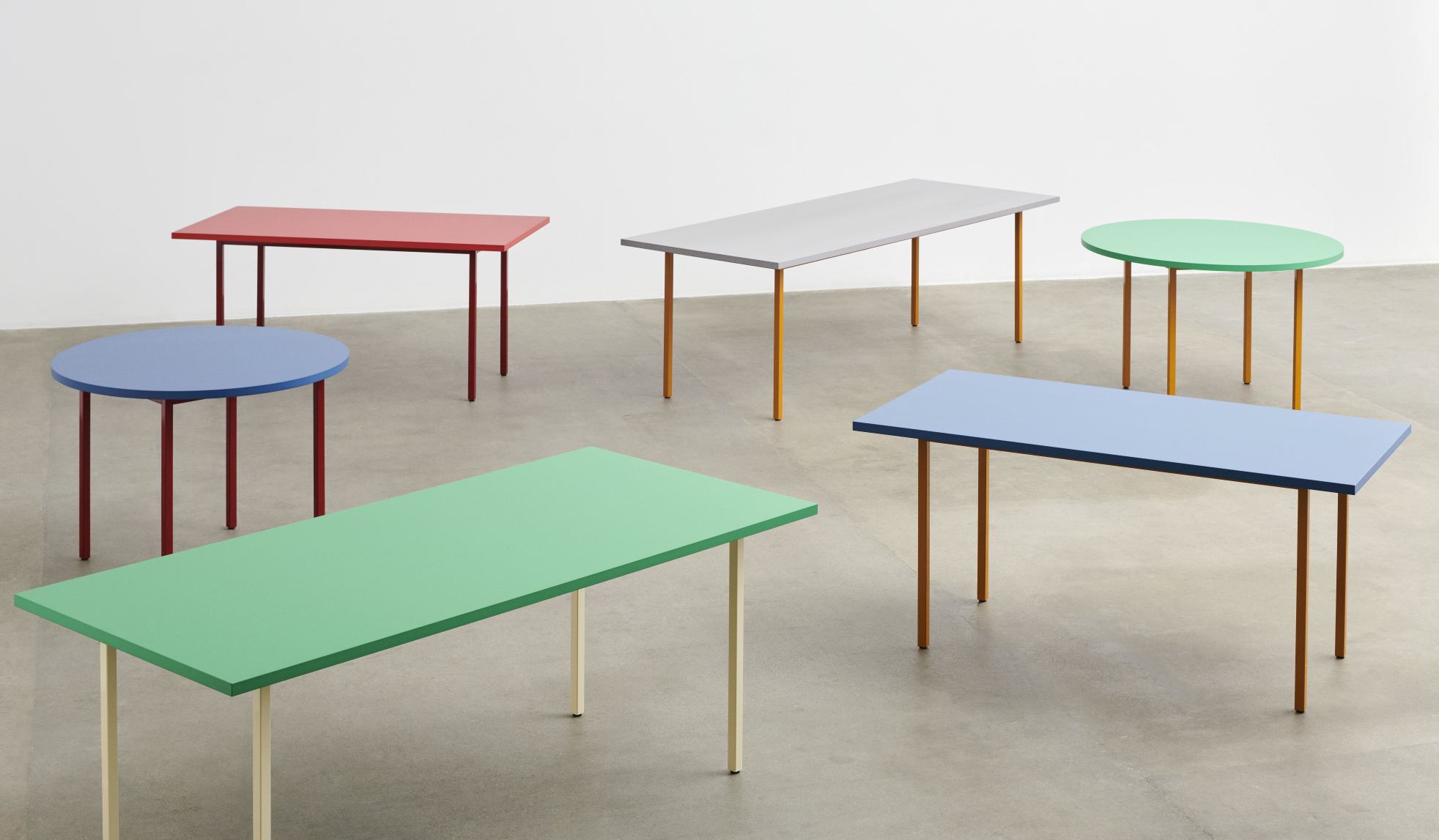  Two Colour Table Table Length 160 cm Hay