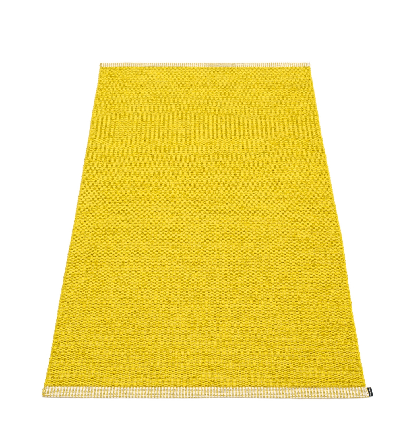 Mono Plastic Carpet 85x260 Pappelina Mustard