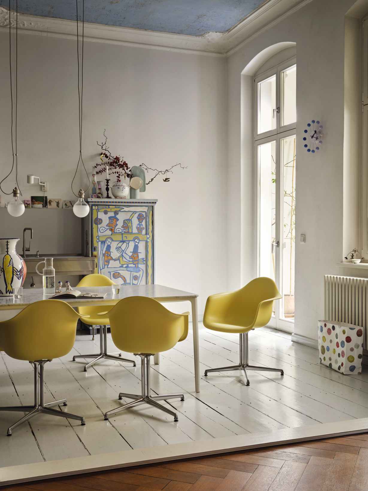 Ball Clock Wall Clock Dawn Vitra LIMITED EDITION