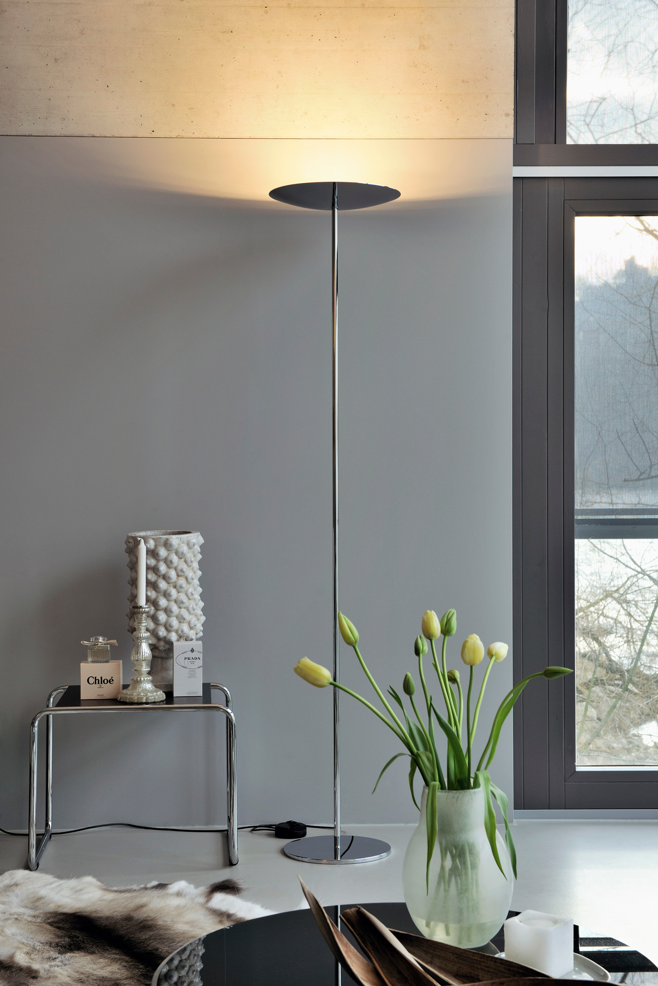 Classic LED Floor lamp Belux Black