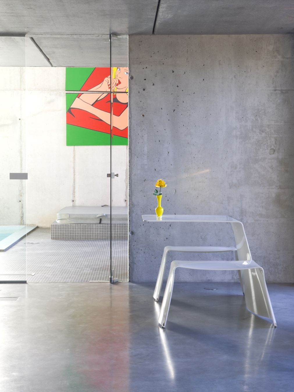 Picnik Table and Seat Combination Outdoor Extremis