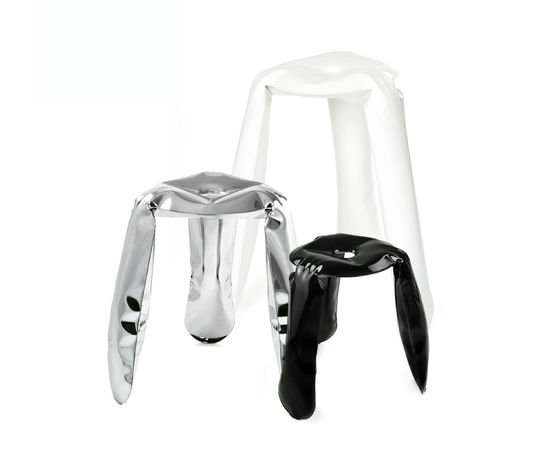 Plopp Chippensteel / kitchen stool Zieta