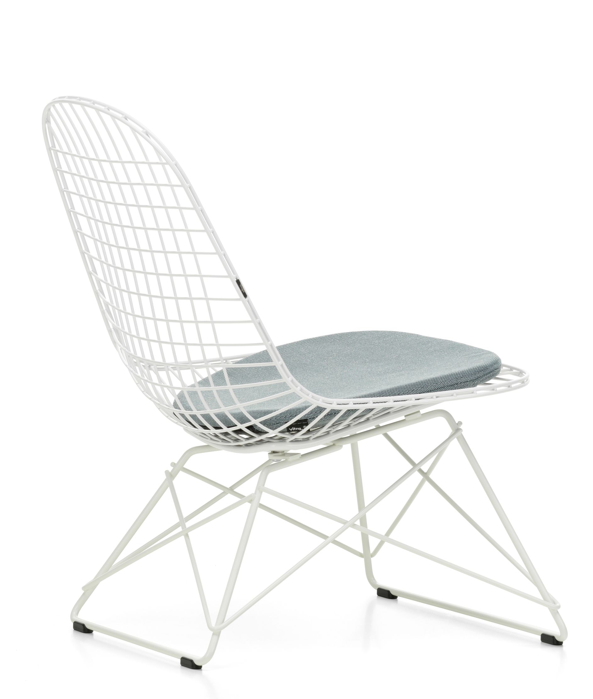 LKR-5 Wire Chair Chair with Seat Cushion Vitra