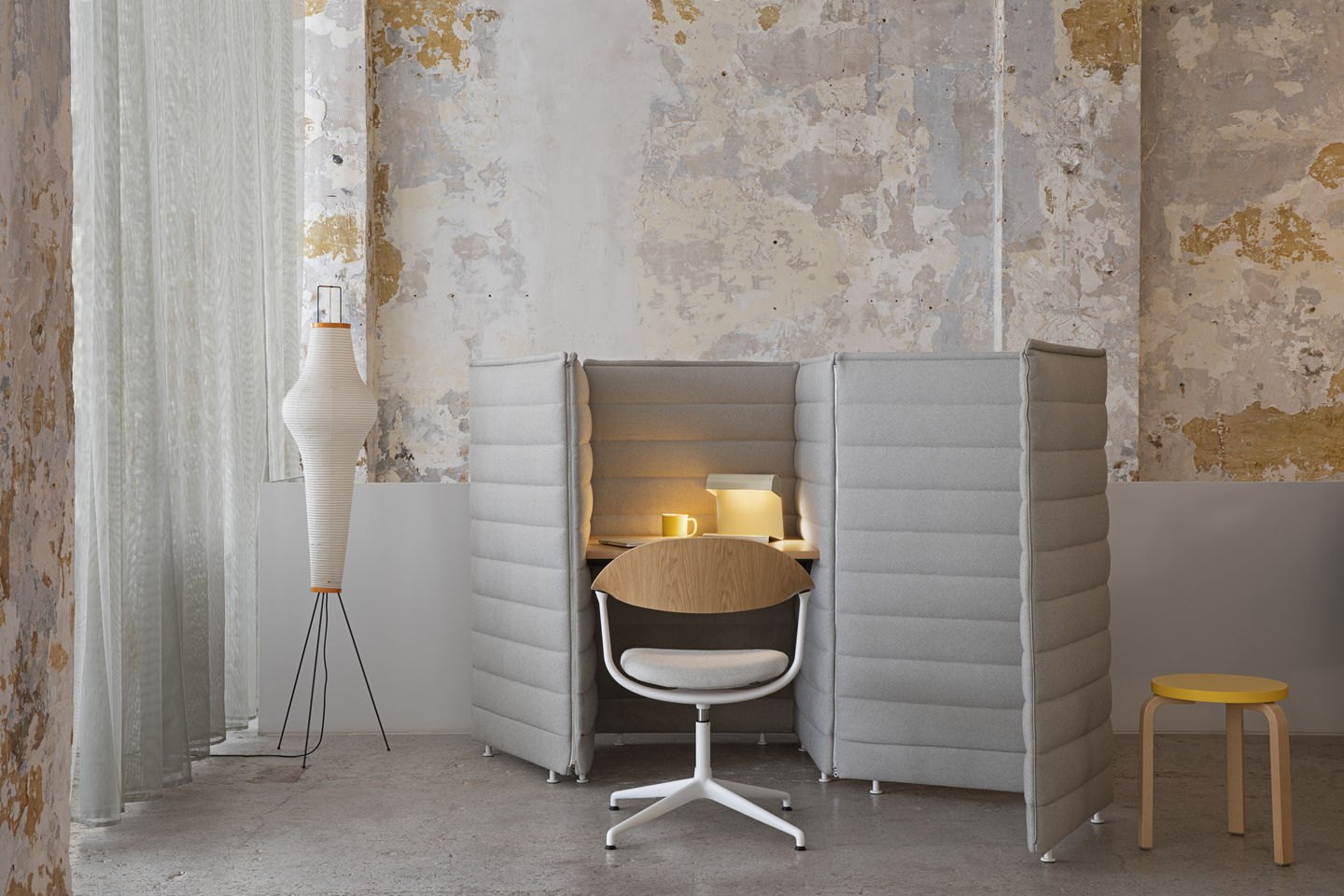 Alcove Plus 2-piece screen Vitra