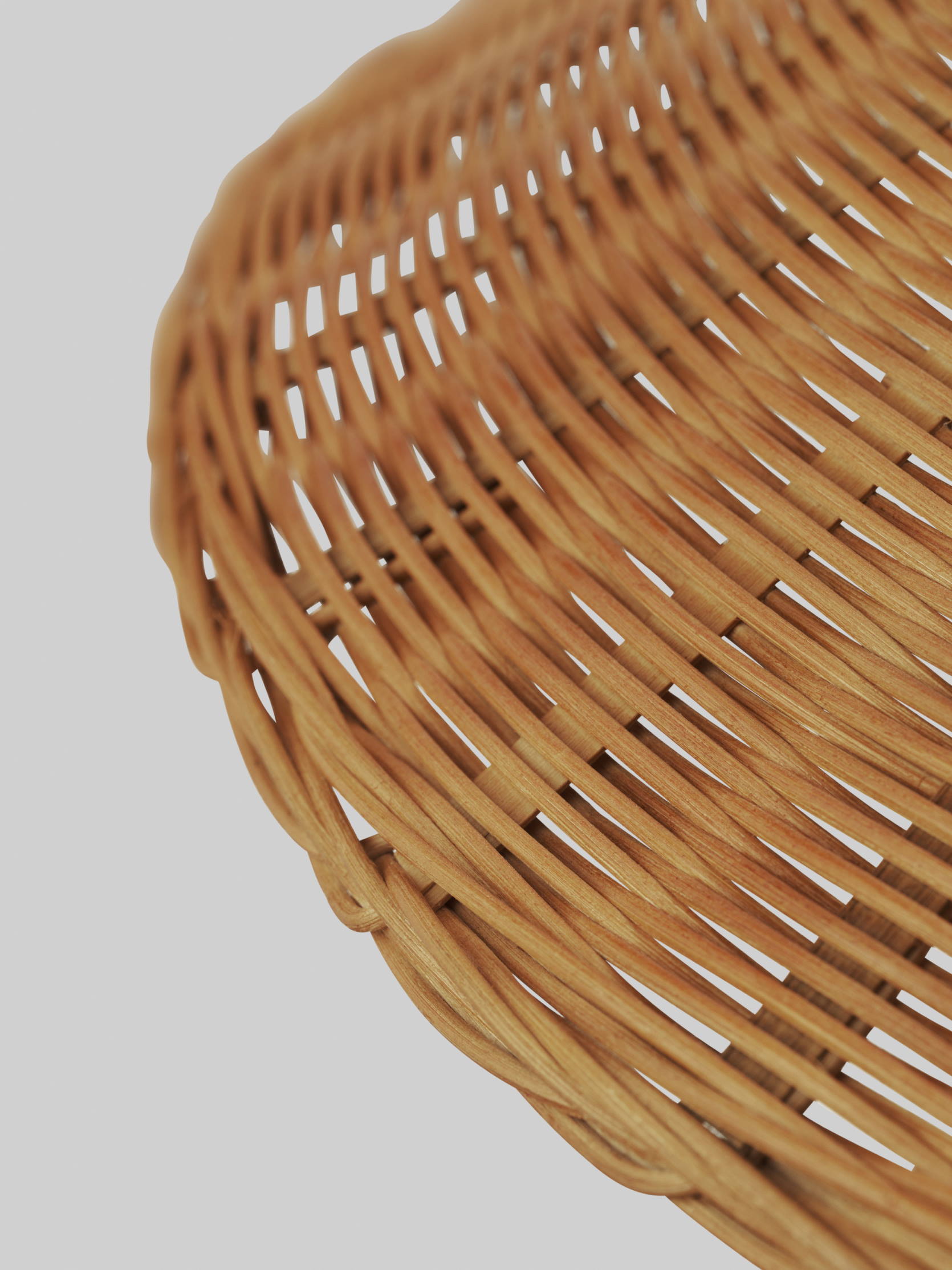 9602 Floor Lamp Wicker Willow Gubi SINGLE PIECES