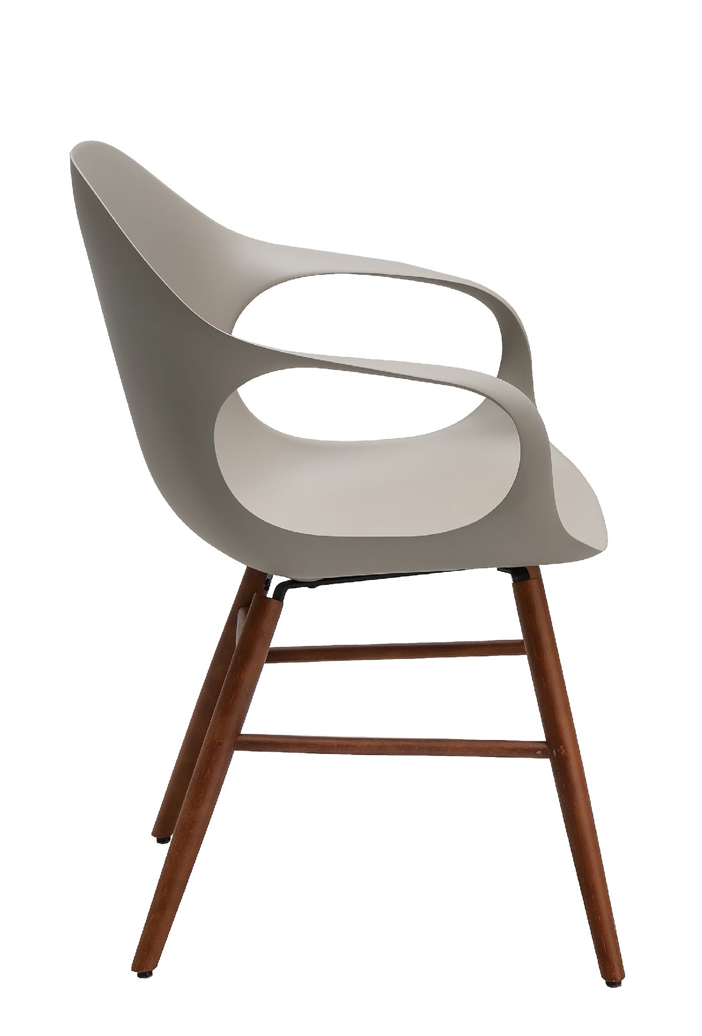 Elephantino armchair wooden frame Kristalia