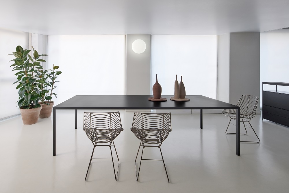 Flow Filo SLIM Indoor/Outdoor Chair Skid Frame MDF Italia 