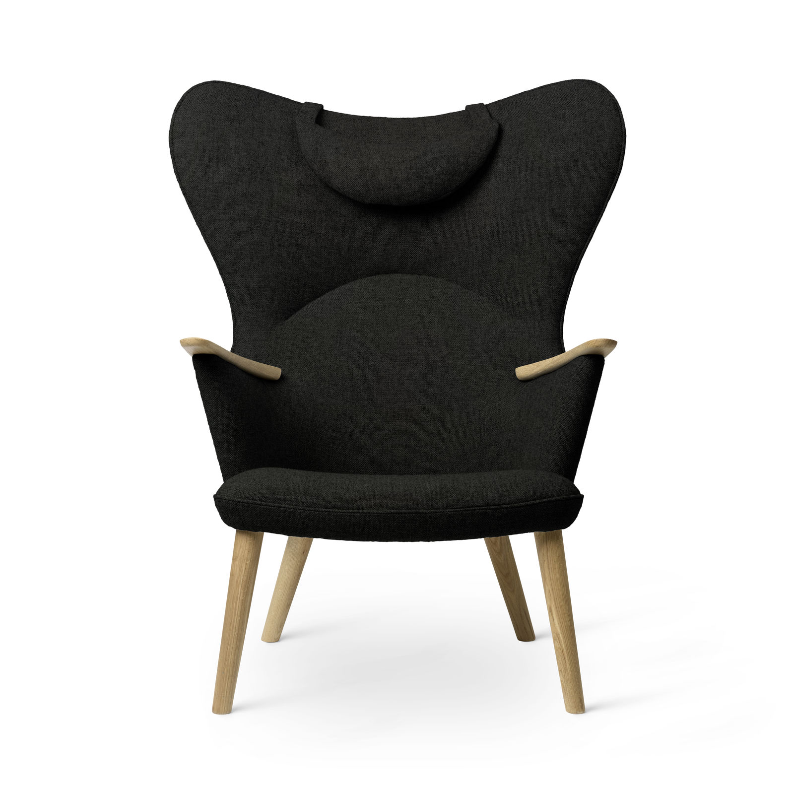 CH78 Mama Bear Lounge Chair Fiord 0991 Carl Hansen & Søn