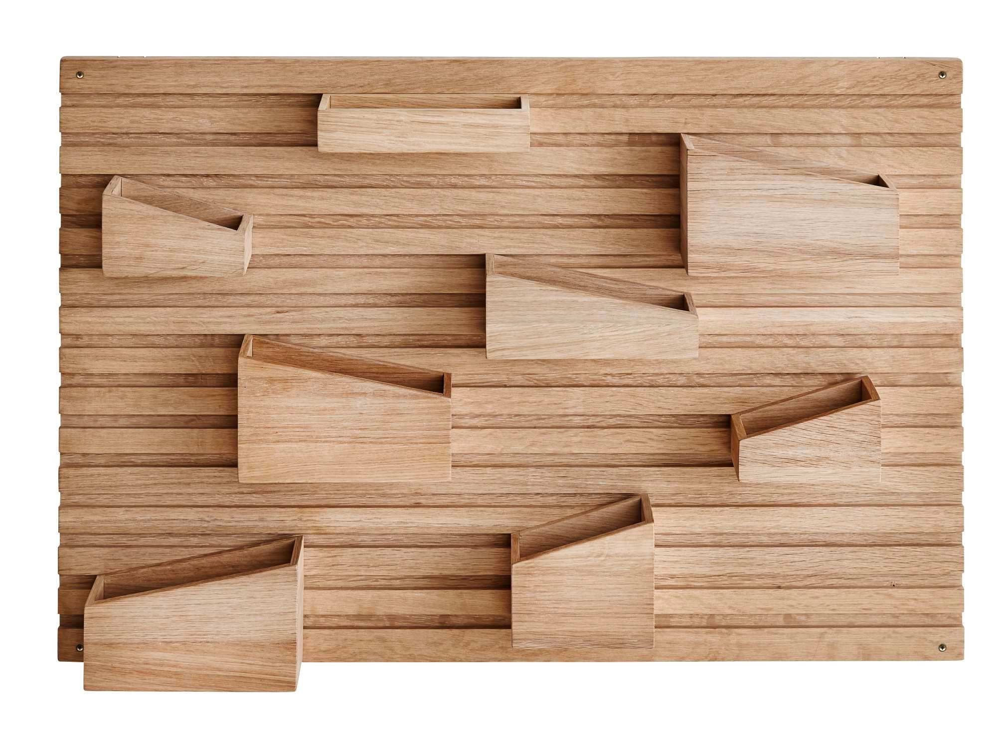 Input organiser wall storage Woud SINGLE PIECES