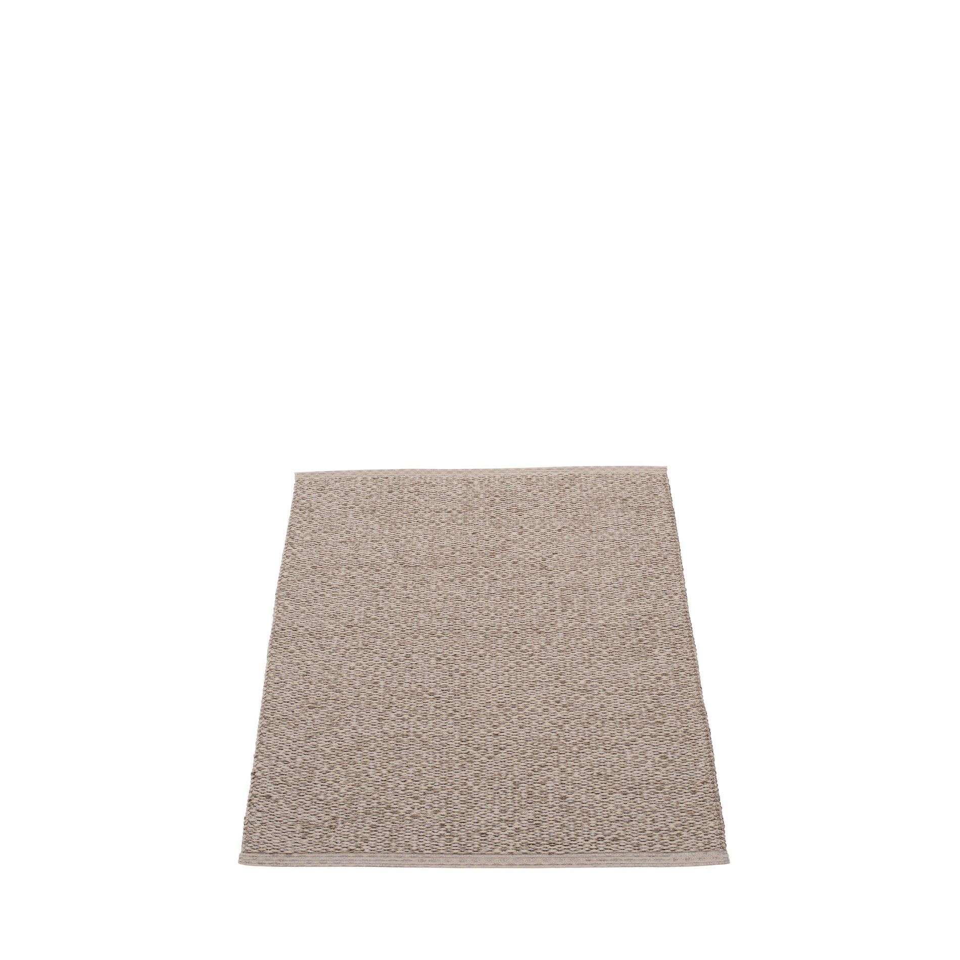 Svea Pappelina Kunststoffteppich in Schlamm, 70x90 cm, gewebter Teppich für Innen und Außen.