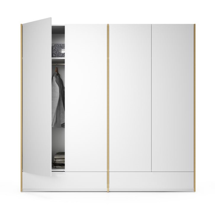 MODULAR PLUS wardrobe combination double wardrobe with 2 drawers Müller Möbelwerkstätten
