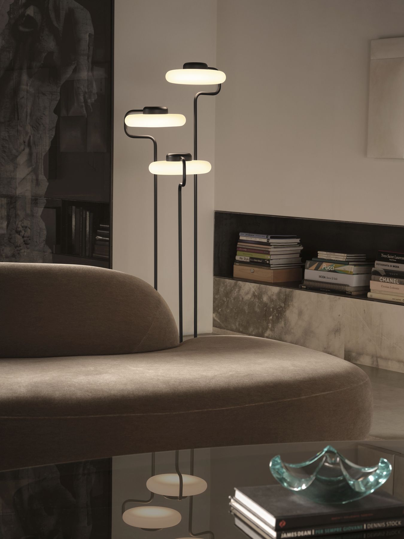 Tratto Floor lamp black Kdln