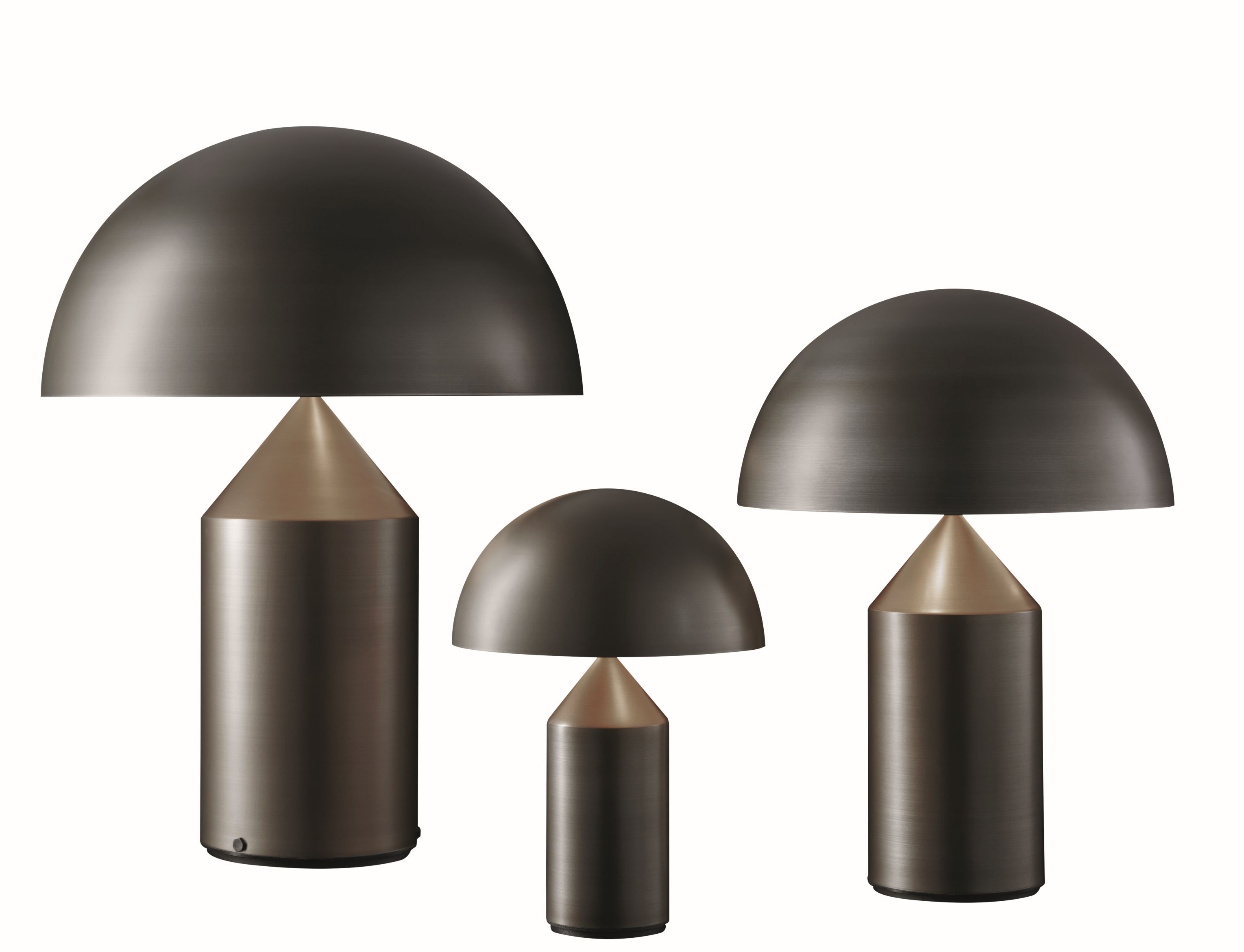 Atollo Satin Bronze Table Lamp Oluce