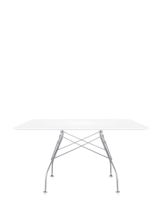 Glossy Tisch - quadratisch Kartell