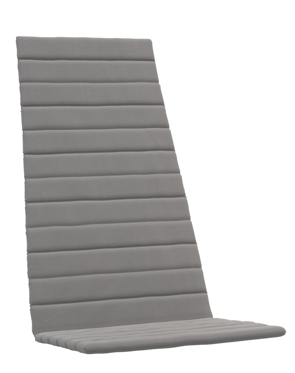 Between Lines seat cushion for outdoor deckchair Skagerak by Fritz Hansen Ash