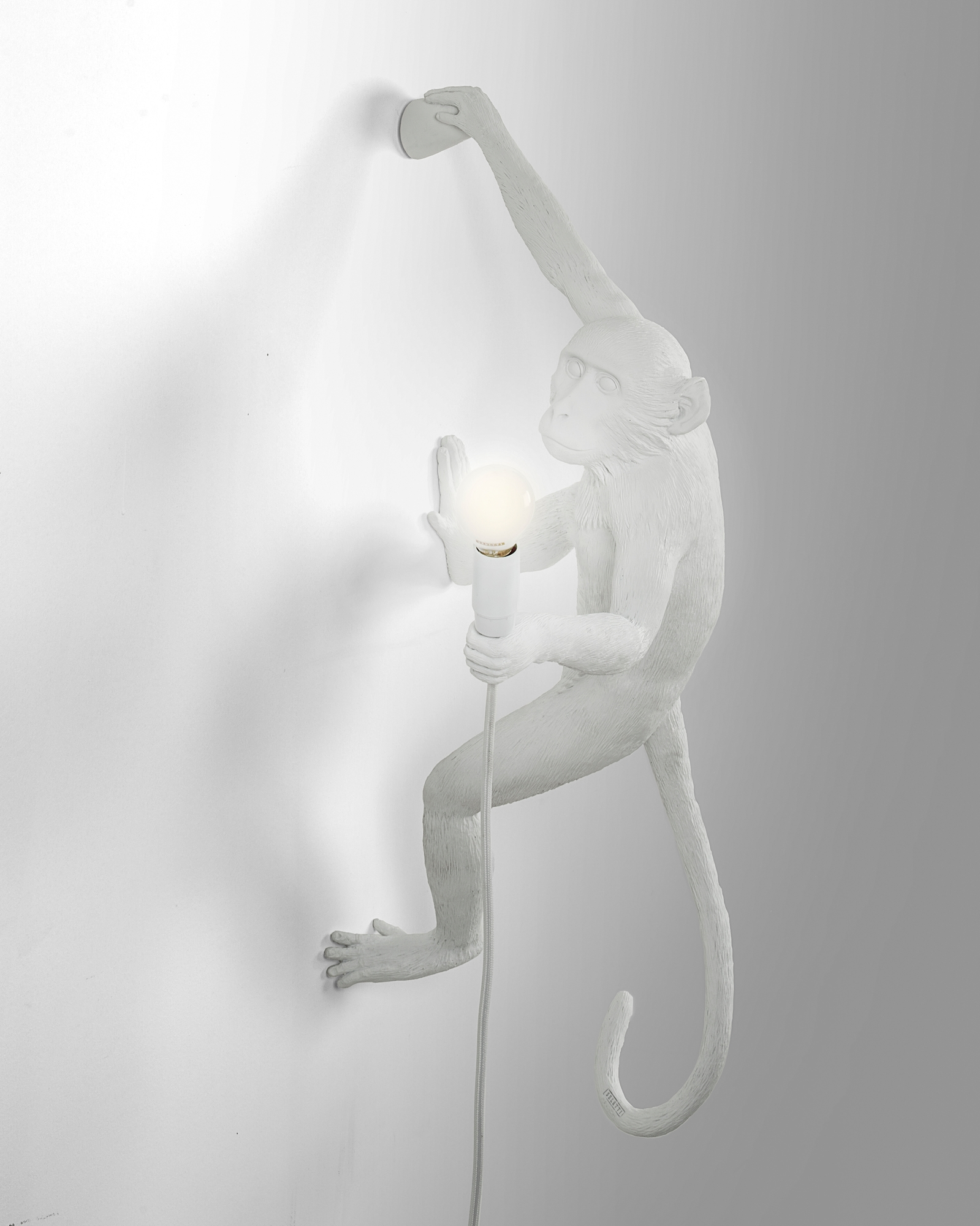 Monkey Lamp wall lamp right Seletti
