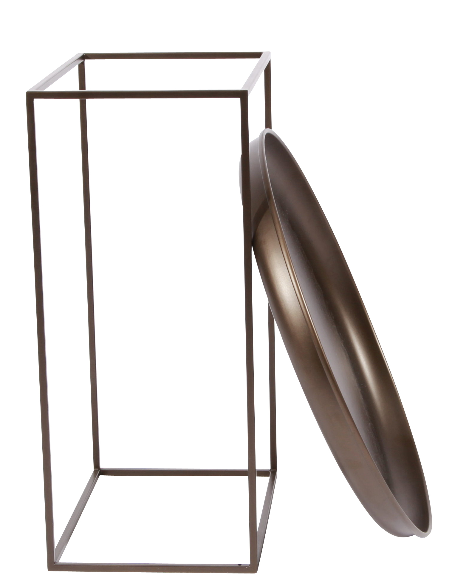 Duke Small Side Table Norr11 Bronze
