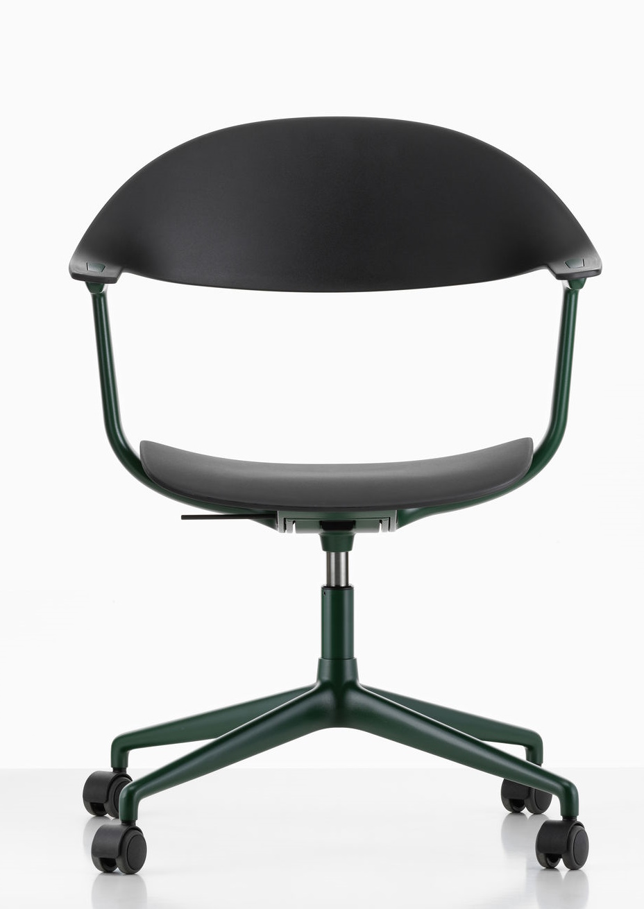 Mynt back and seat plastic office swivel chair Vitra