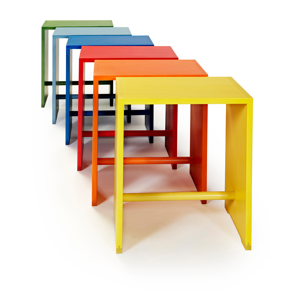 Ulmer Stool Max Bill wb form
