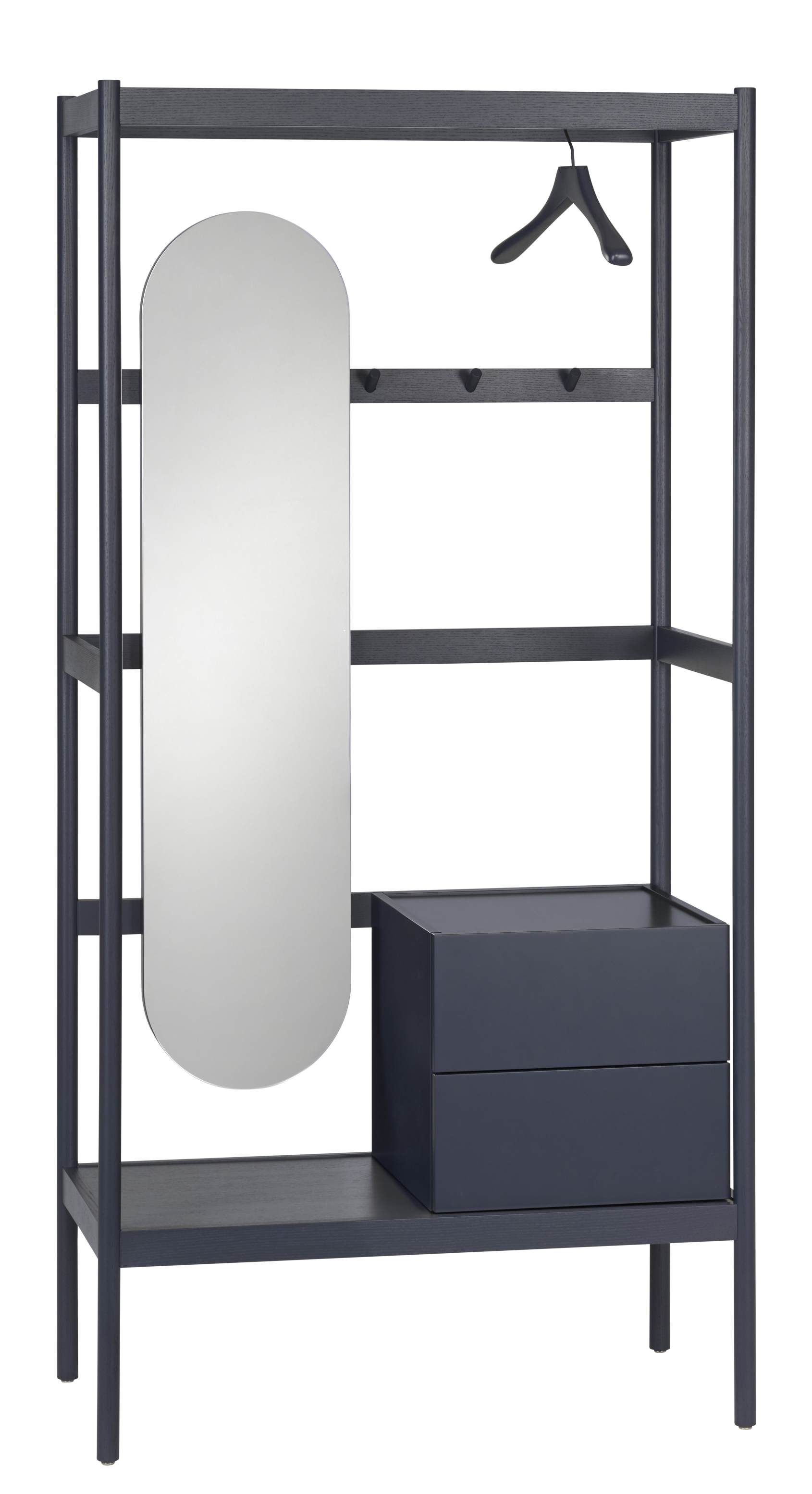 Chester coat rack with mirror Schönbuch